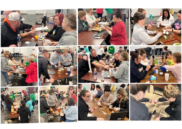 MilanC2Schools's tweet photo. The #eLearningTeam put together a #Maker #StaffChallenge for today’s PD to model using similar methods to encourage problem solving, teamwork, and maker-thinking for the future #MakerSpace. Hopefully our students will enjoy it as much as staff! Congrats to our winners! https://t.co/Sq9v0e6n0k