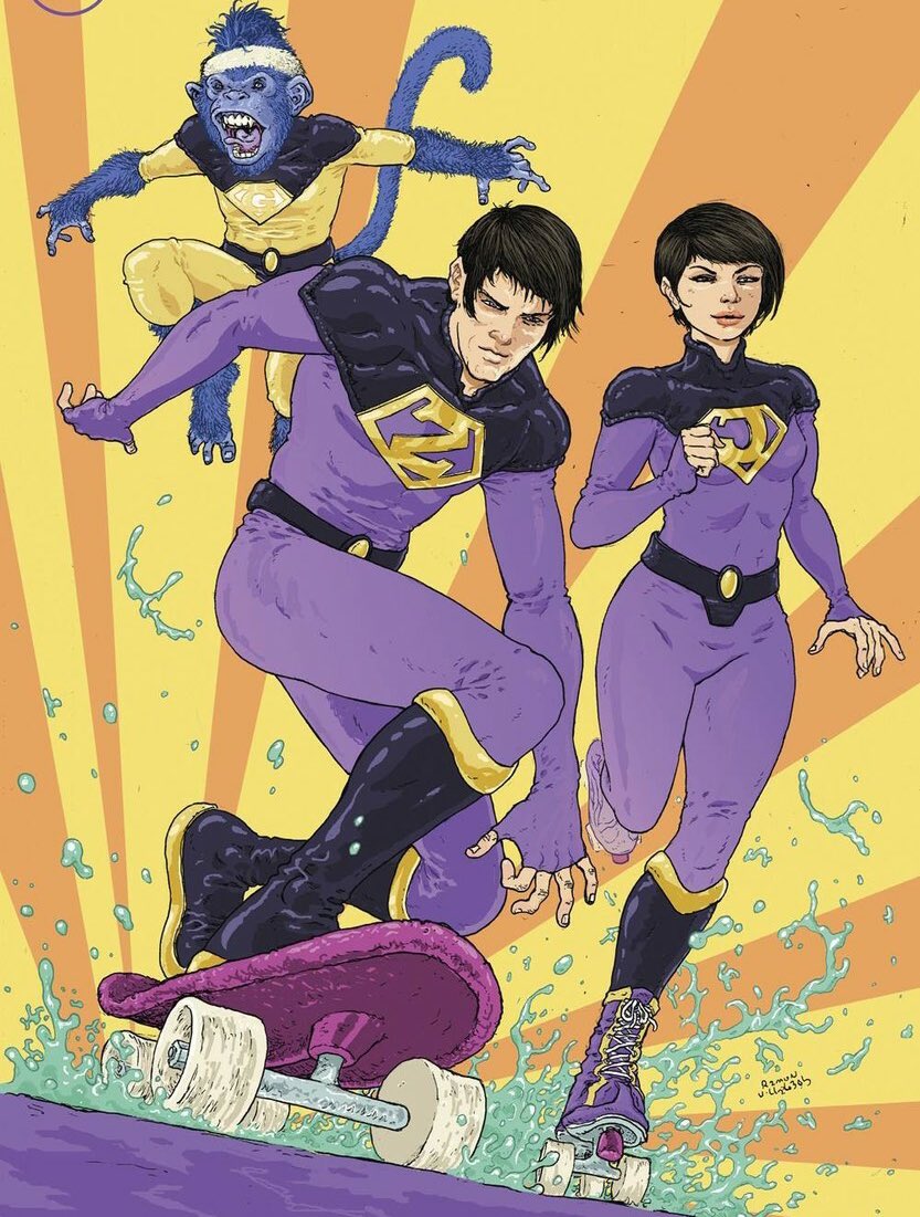 Wonderworldsok's tweet photo. 💥 BOMBAZO 💥

HBOMax y DC se encuentran desarrollando una película live-action sobre los Wonder Twins exclusiva para la plataforma. Adam Sztykiel escribirá y dirigirá el proyecto.

#WonderTwins https://t.co/7K7vjg9203