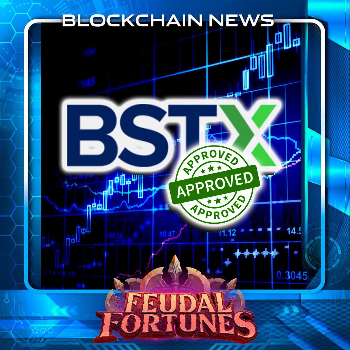 FeudalFortunes's tweet photo. #Blockchain News Monday:  US Securities and Exchange Commission (SEC) approved the the US's 17th stock exchange, #BSTX. This exchange hopes to create tokenized securities in the future and is expected to look more like Coinbase, then a traditional exchange.

#FeudalFortunes #ETH https://t.co/bm3v9CaNk1