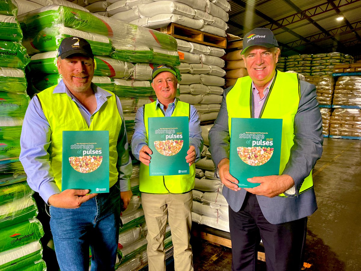 It was a pleasure to launch a game-changer for Qld’s pulse industry in #toowoomba today, delivering on an election commitment from the @AnnastaciaMP Labor Government bit.ly/3LBlHSS <a href="/Warraboy/">Brendan Taylor</a> <a href="/AgForceQLD/">AgForce Queensland</a> <a href="/AgrifoodPb/">PB AGRIFOOD</a> #qldpol #pulse