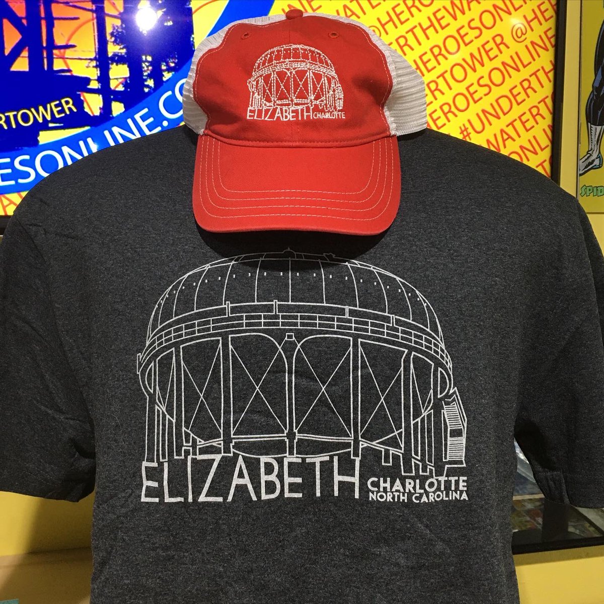 heroesonline's tweet image. SUPPORT YOUR @ElizabethCLT NEIGHBORHOOD!! 
Heroes has #ElizabethNeighborhood T-Shirts and Hats for sale for $25 each, with all funds going back into the Elizabeth Neighborhood!! Come show your LOVE for the neighborhood #UnderTheWaterTower