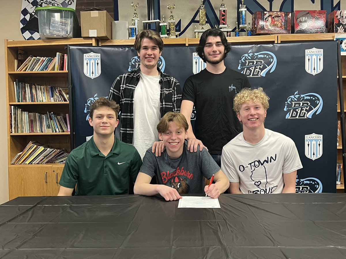 BEboyssoccer's tweet photo. Luke Bell signs his NLOI. Blackburn is getting a good one! We couldn’t be more proud. Luke is everything you could ask for in a player. Simply a class individual! @luke_bell21 https://t.co/TCg9sluc7m