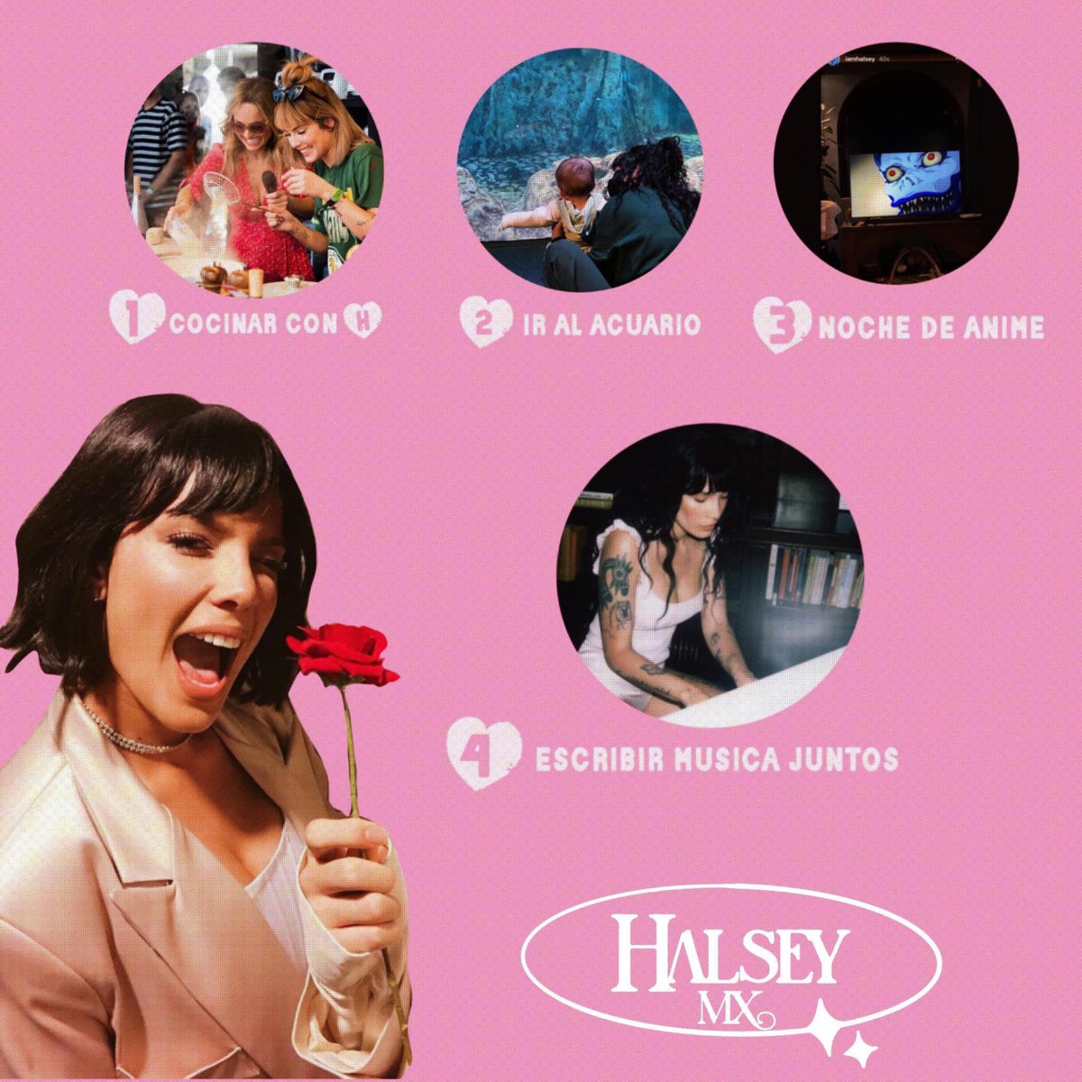 halseyymx's tweet photo. Feliz día de San Valentín ¿cual sería su cita ideal con H este 14 de febrero? 💖 https://t.co/lBKmCQFxP6