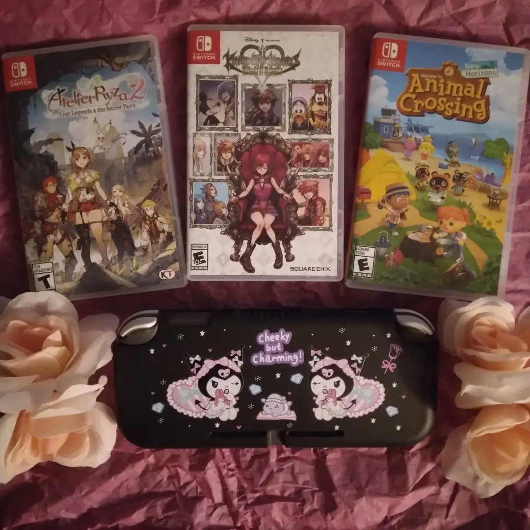 AnimeGamerMedia's tweet photo. This adorable Switch Lite case from Switcheries just came in today! If you are interested in purchasing any of their Switch accessories use our code ADG10 for a 10% discount.

https://t.co/dko60EtVrP

#switcheries #NintendoSwitch #switchaccessories #kawaii #Kuromi #gaming https://t.co/jbdVRMQs7g