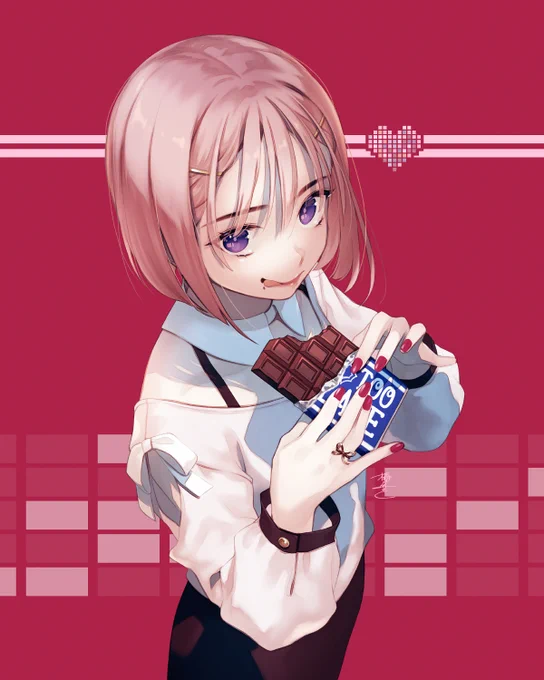 去年の🍫 