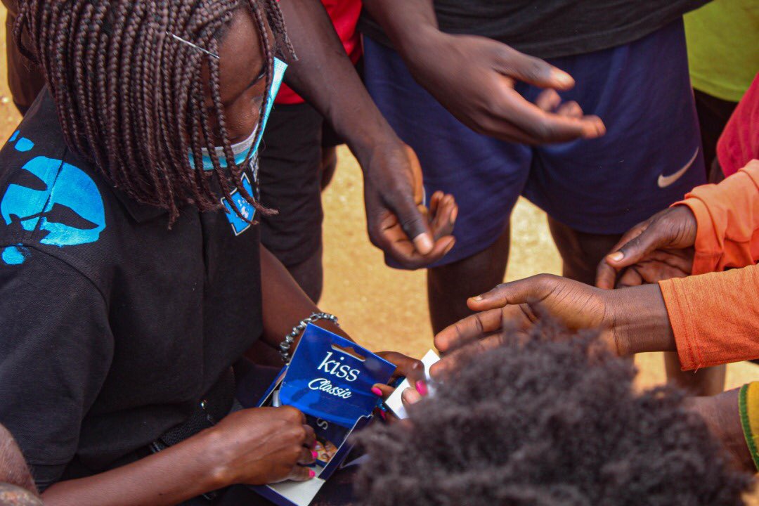 ibrahsula's tweet photo. 14.02.22 was a good day. On top of me adding another year, we were able to reach out to the people of Acholi quarters with information about HIV/AIDS, ending GBV & FP. Through the #SafeLoveUG concert, we talked about the importance of Consent and communication in relationships. https://t.co/iJrybsYC1V
