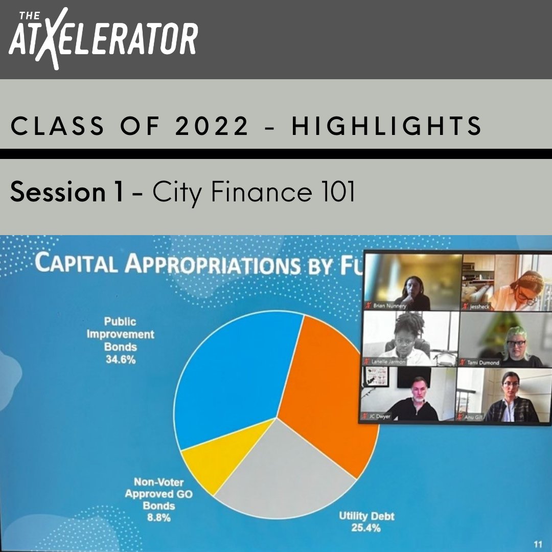 Last Wednesday, we officially kicked-off the Class of 2022 with our first weekly session on City Finance 101! We always love getting to meet a new class and cannot wait for our next session!