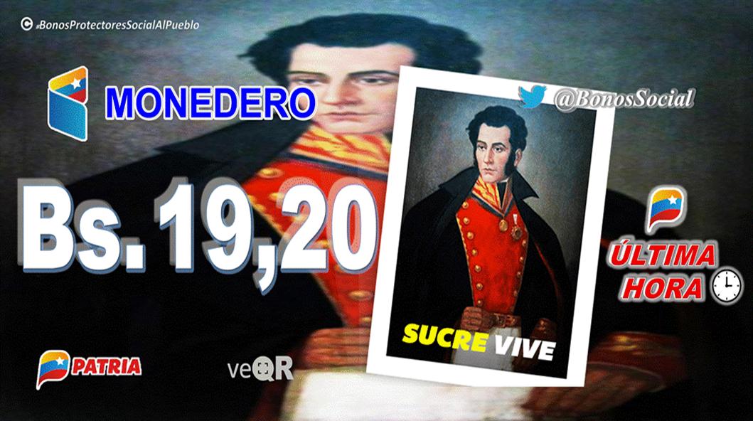 BonosSocial's tweet photo. 🚨 #RECUERDA: A partir del #15Feb finaliza la entrega del Bono #SucreVive a través del Sistema @CarnetDLaPatria y se tiene previsto activar el #2do. #BonoEspecial del mes para los 9 millones de carnetizados.

✅ Pendiente a la información del #BlogPatria.

#SomosPuebloDeAmor https://t.co/iatX5x5QqR