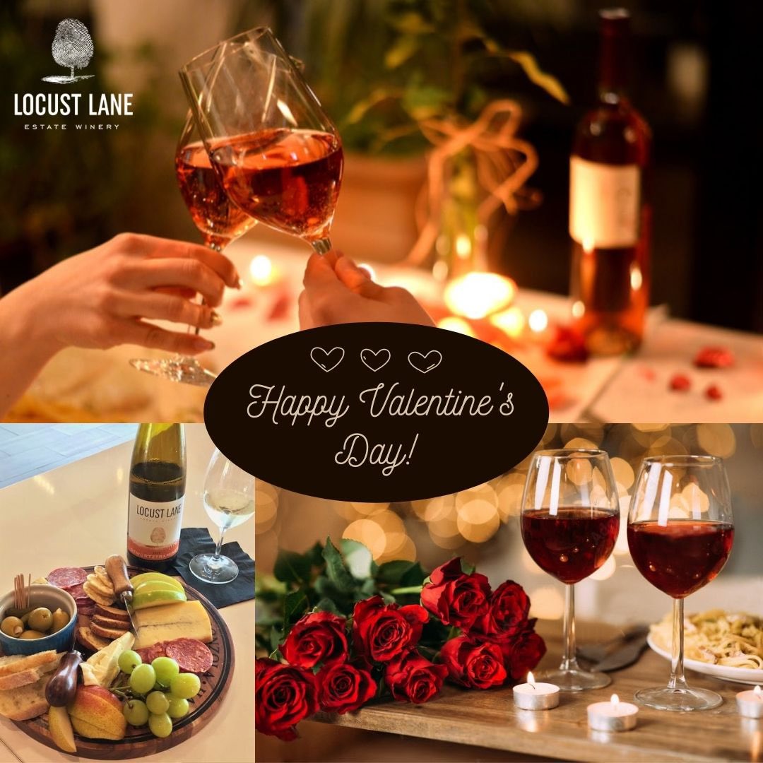 Happy Valentine’s Day to all of the (wine) lovers out there!🍷❤️🌹

#LocustLane #OntarioWineries #Local #Wine #Wineries #VQA #NiagaraWines #WineCountryON #SupportLocal #ValentinesDay #Valentines #ValentinesDinner