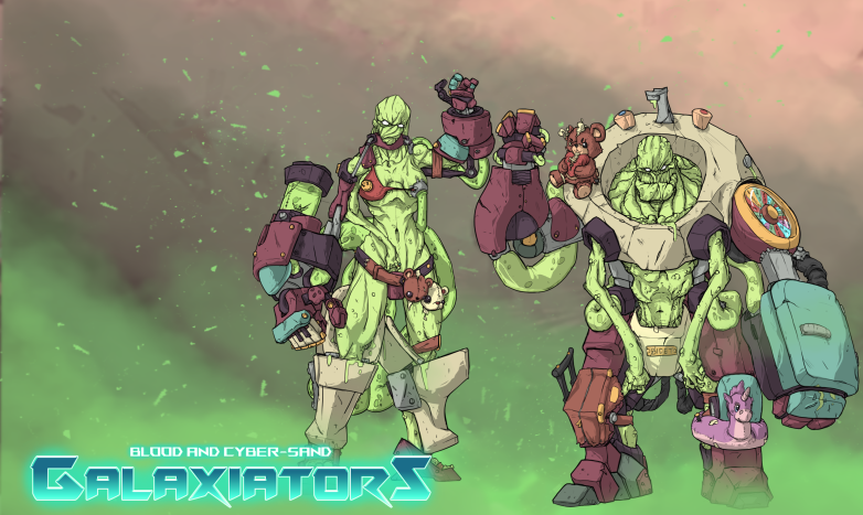 Galaxiators's tweet photo. Look at that, the Litagiar female has teddybears too!

...only she ripped their heads off, well, what can we expect from a Galaxiator? 🧸🗡️

#NFTProject #nftart #NFTGame #P2E #PlayToEarn #PLAYTOEARNGAMES #BlockchainGaming #gaming #gamingcommunity #ETH #CryptoGaming #cryptogames https://t.co/8svmzJJSF4