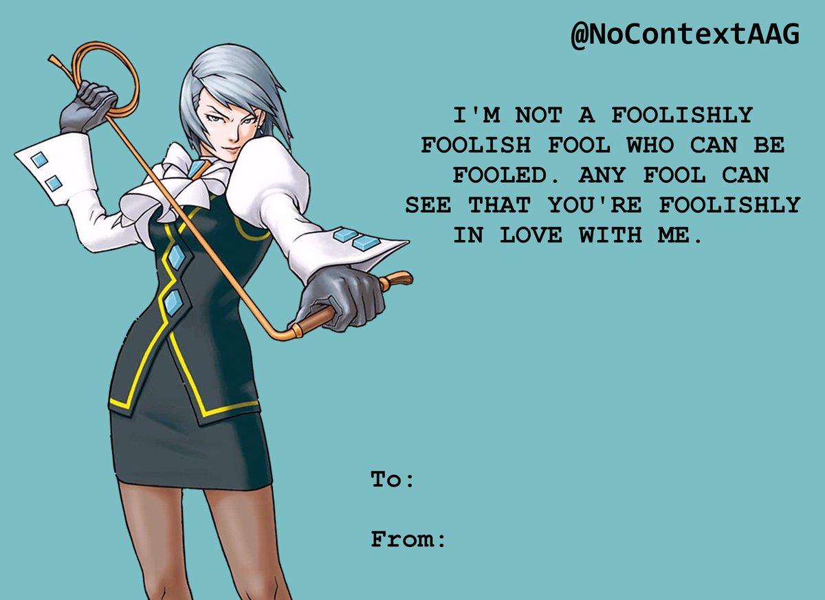 Ace Attorney Out of Context (@NoContextAAG) / Posts / X