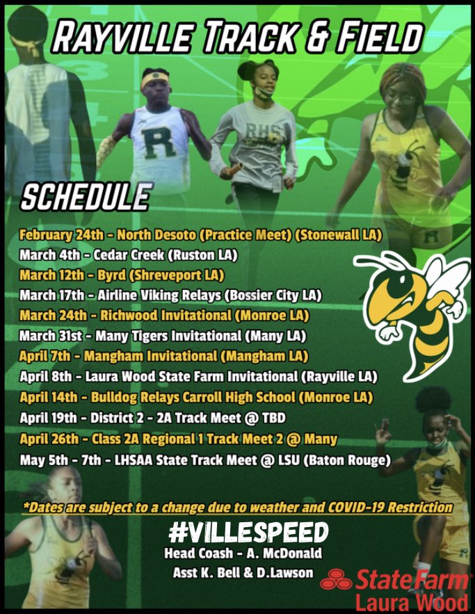 RayvilleF's tweet photo. Fresh off the press 🐝🥇🏆 🏃🏾♀️ 🏃🏾
#VilleSpeed
#WhyNotUs
#HornetTF https://t.co/dXlBy32JGd