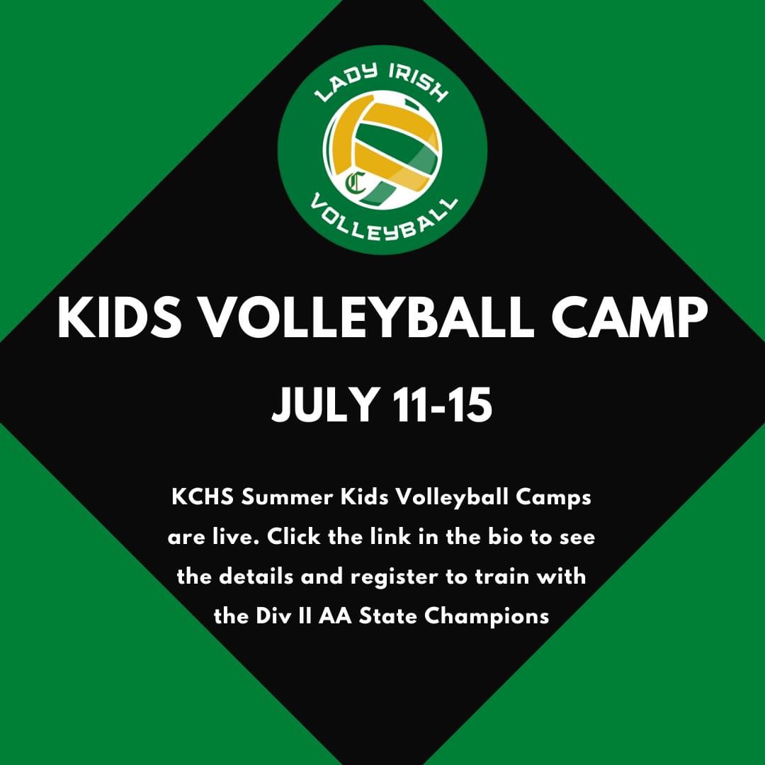 Registration Link - kchs.ticketspice.com/volleyball-camp