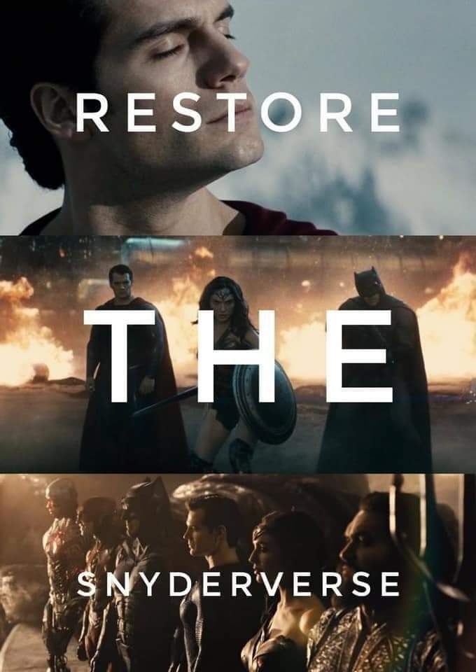 #oscarsfanfavorite
#RestoreTheSnyderVerse