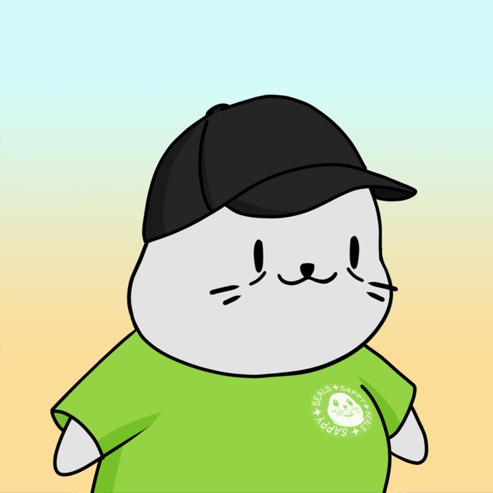 Why I bought a seal at 0.1 six months ago, sold at 0.3 two months ago and rebought at 1.25 : A thread. 1/2 #NFT <a href="/sappyseals/"></a>
