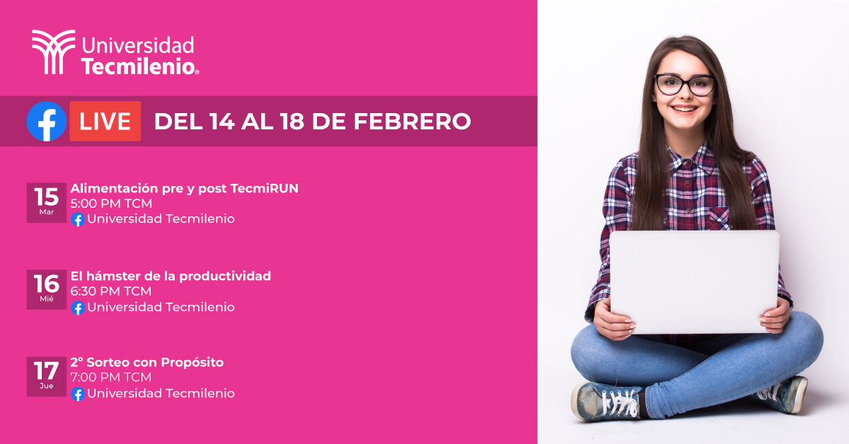 Conéctate a los lives que tenemos programados durante esta semana.🤩
¡Save the date!🗓