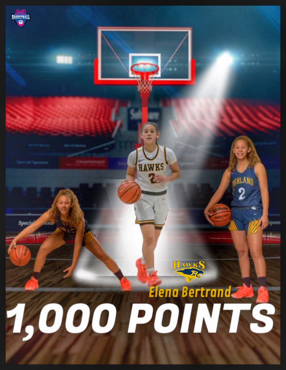 Join us tomorrow for two special occasions at Highland!

Signing Day for our Senior, McKenzie Andrews as she makes it official to play at Randolph-Macon College at 3:30pm in the library!

Junior, Elena Bertrand as she surpassed the 1,000 career point mark at 4:30pm vs Oakcrest.