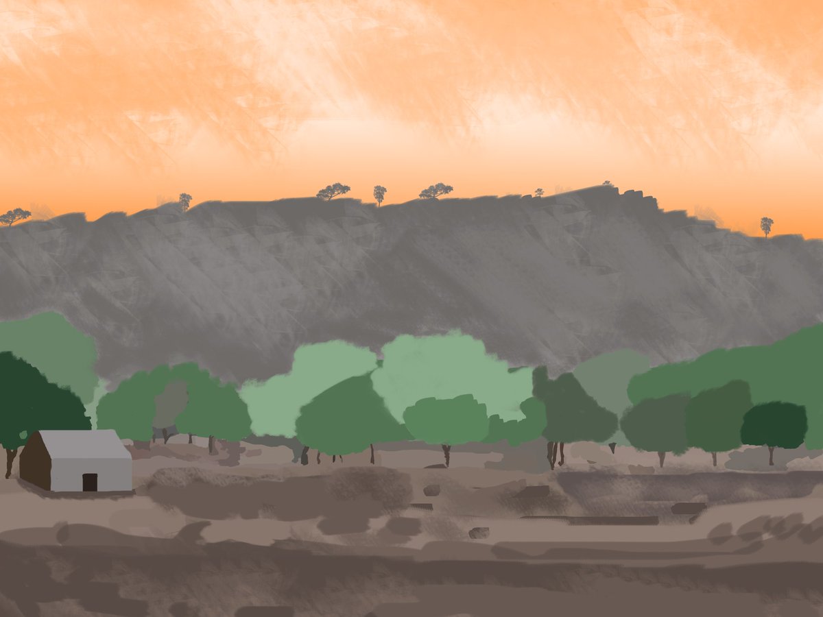 A village scene in West Africa #nftart #nft #nfts #photoshoplandscape #photoshopart #photoshop #photoshopedit #graphicdesign #graphicart #graphics #graphicdesigner #graphicdesigncentral #cryptonfts #cryptonft #cryptonftart #openseanft #opensea #solana #solanart #solanartnft