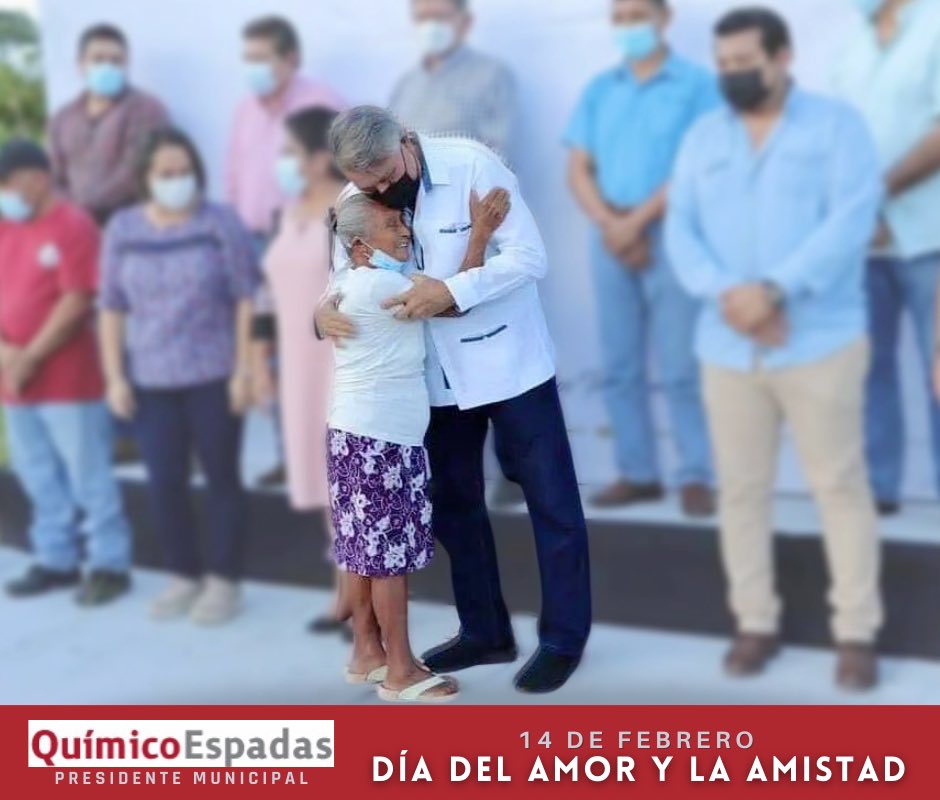 Espadas's tweet photo. La #amistad, la #solidaridad, el #amor al prójimo, son #valores que debemos cultivar día a día, les envío un cálido abrazo en este día del amor y la amistad. 

#QuímicoEspadas https://t.co/XeWk1W7Rr9