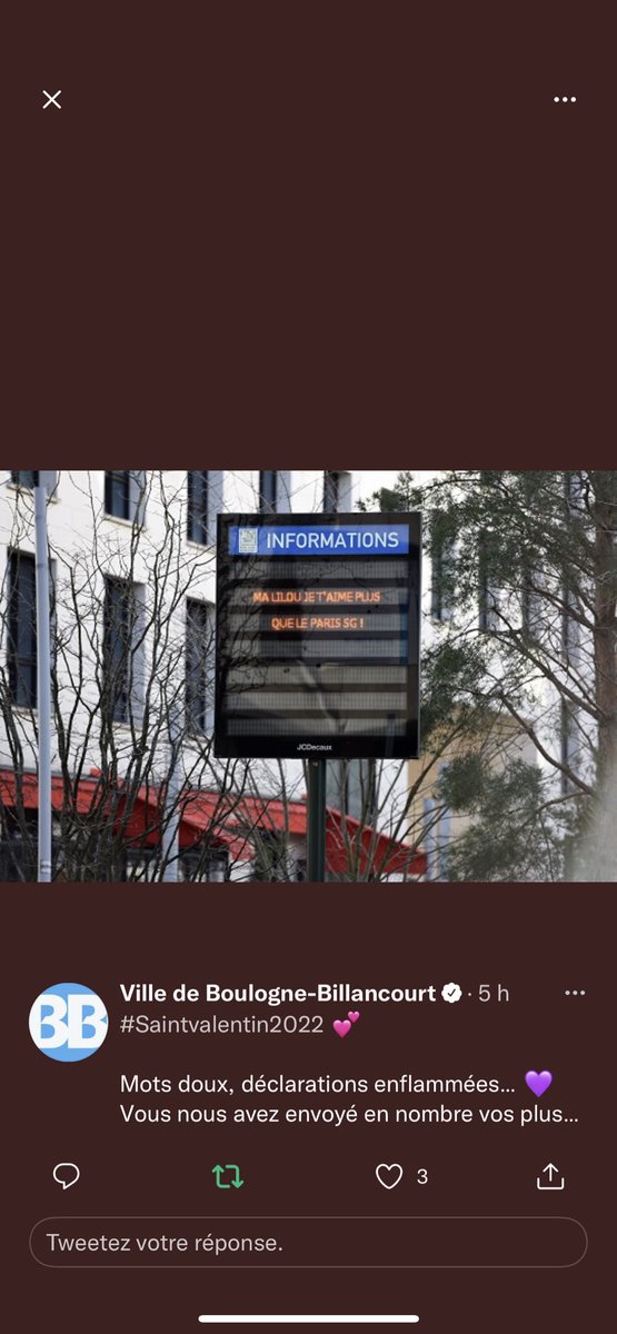 JulienSeeberger's tweet photo. 🤩😍🟦🟥🟦 #PSGREAL #BoulogneBillancourt #SaintValentin https://t.co/zoVMyMWF0K