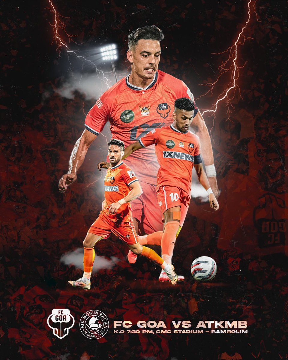 FCGoaOfficial's tweet photo. Good Morning Gaurs, it’s Matchday! 🧡🔥

Congrats @JVDFCB10 our design team has picked your entry as the winner of the #ForcaFansPoster Design Contest! 🎉

#ForcaFans #AmcheGaurs #FCGATKMB #ForcaGoa #HeroISL https://t.co/zCLrkmU2A9