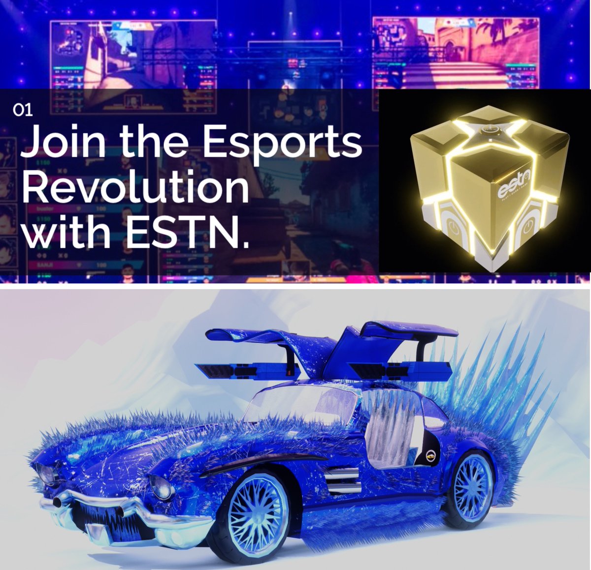 ChainRacers's tweet image. ⭐️LIVE AMA Big $ Giveaways⭐️

WIN-
💺@OfficialESTN 3 VIP Seat Seats!!
🏎 @ChainRacers NFTs!!

TO ENTER-
1️⃣ Sign up free Vault NFT
get.estn.io/register?ref=q… 

2️⃣ Follow, Like, RT @ChainRacers @OfficialESTN 

3️⃣ Listen Live-  FEB 15th 1pm
estn.io/live

#NFT #Giveaways