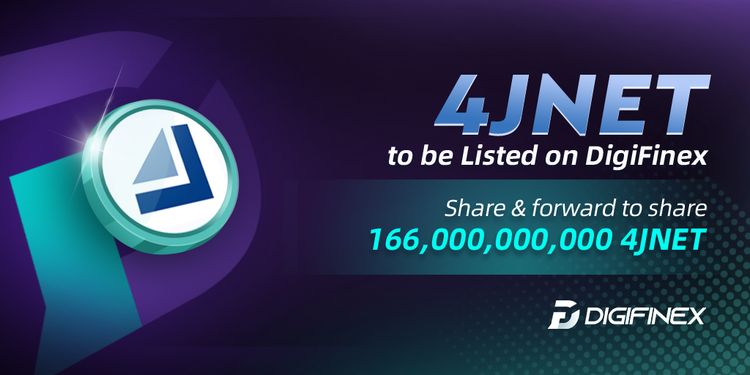 DigiFinex's tweet photo. π° 4JNET to be Listed on DigiFinex!π° @4JNET
Follow/RT Digifinex & 4JNET to Share 166,000,000,000 4JNET
Details: https://t.co/GDUhpfuUkB
Register: https://t.co/I4UrGkPTux
#Blockchain #NFT #Metaverse #crypto #cryptocurrency #DeFi #bitcoin #4jnet
#NFT #GameFi #shiba #NFTGiveaway https://t.co/vSwl1rPmUQ