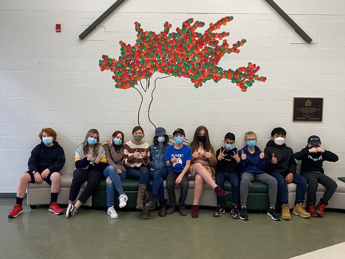 WilsonMiddleSch's tweet photo. Some students here at WMS created some "Roots of Friendship" messages! #rootsoffriendship @Wellness51 @LethSchDivision https://t.co/dWUlUKLMwg