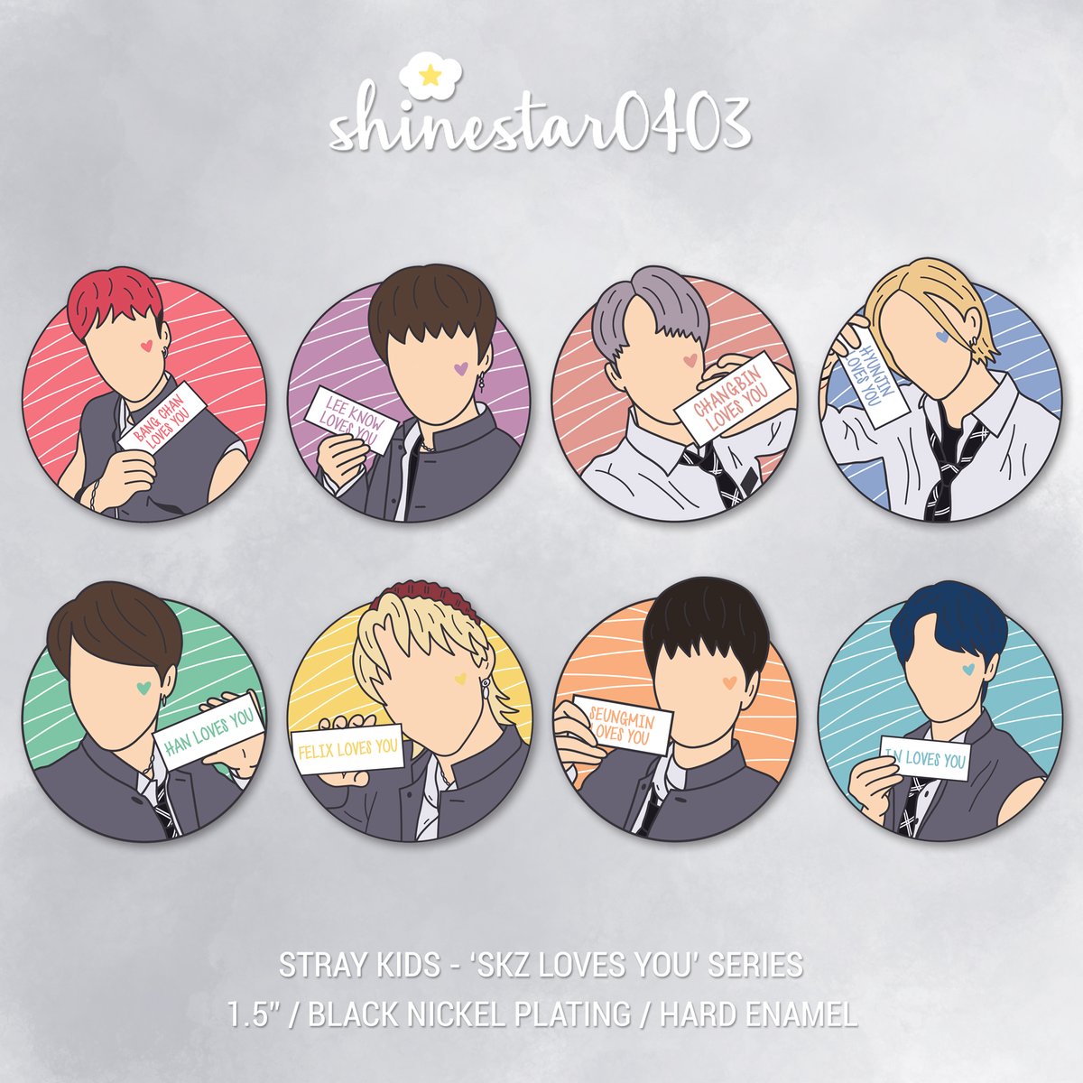 ⭐️ DESIGN DROP ⭐️

📂 instagram.com/p/CZ-bZKaPW4u/

happy valentine’s day!! 🥰 (and belated birthday to our baby bread~) one year ago today i started this idea for a “stray kids loves you” series and now it is finally complete 🥺💕 (read more on IG)

#스트레이키즈 #STRAYKIDS