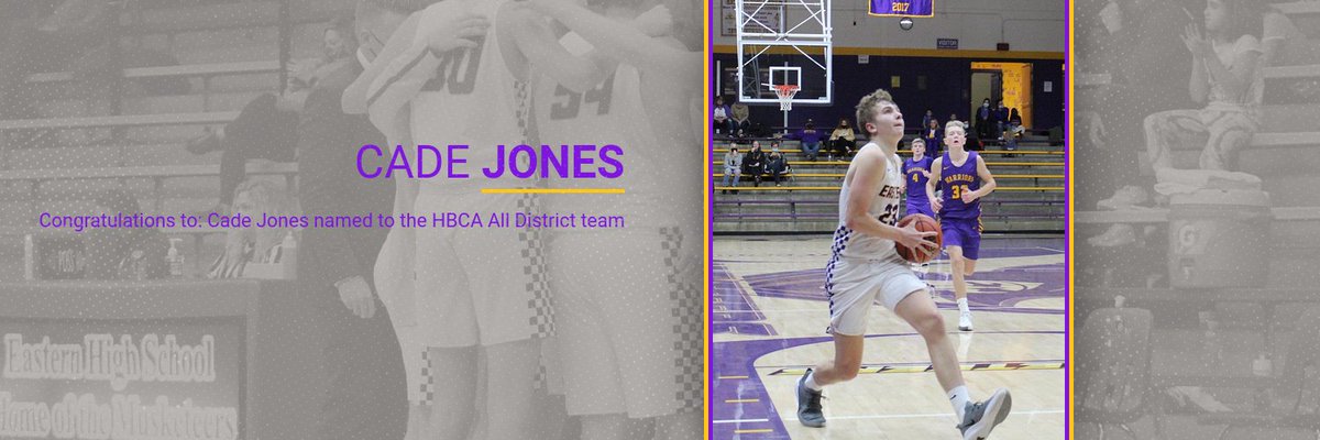 Cade Jones earns All District team
