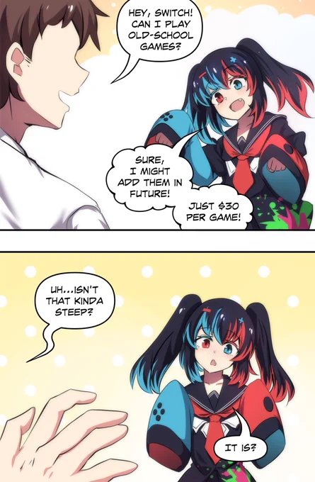 Nintendo Switch-Chan's Lawyers 