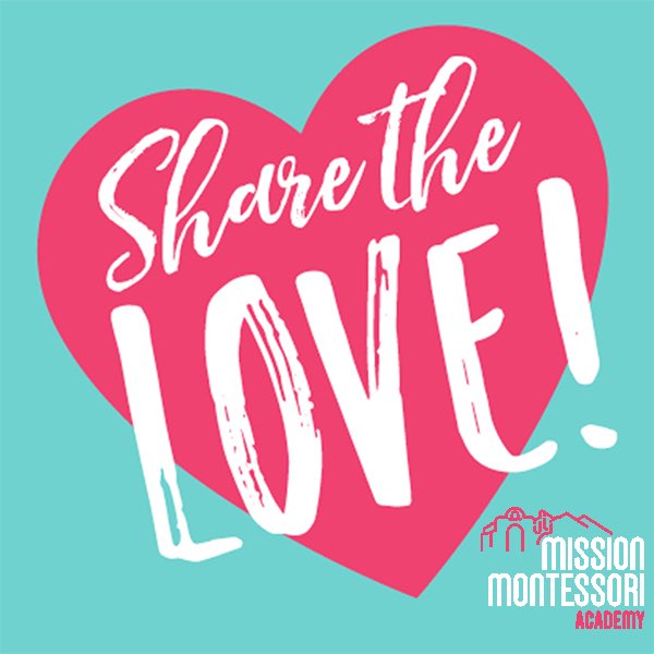 As we celebrate Valentine’s Day, we want to share our gratitude for the myriad of ways you support Mission Montessori, especially your support for the 2021 Tax Credit Campaign. If you have not completed yours, go here: bit.ly/mmataxcredit to do so.