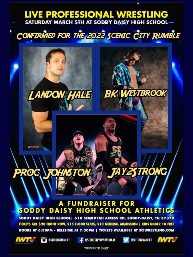 Proc_The_Croc's tweet photo. There's a reason #SouthernStrongStyle was among the first 4 announced.
Come out to @SCITournament March 5th and find out why..... https://t.co/T8xzKiuia7