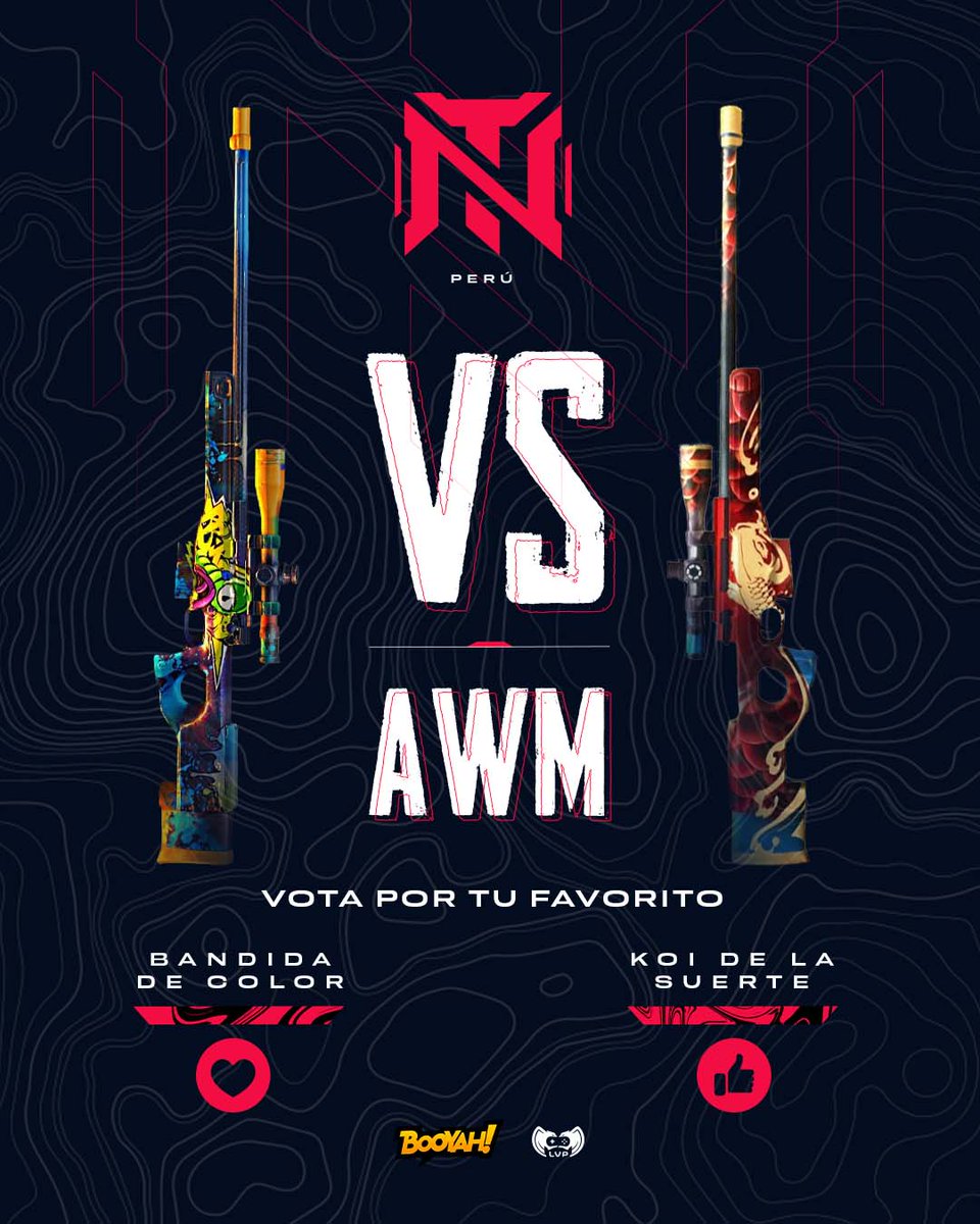 LVPPeruFF's tweet photo. 🔥 VERSUS DE SKINS 🔥
¿Cuál es la mejor skin para la AMW entre estas dos? 

❤ Bandida de Color
👍🏼 Koi de la Suerte

Vota por tu favorito en los comentarios ⬇

#FFPe https://t.co/Jm4Y8ZqzmR