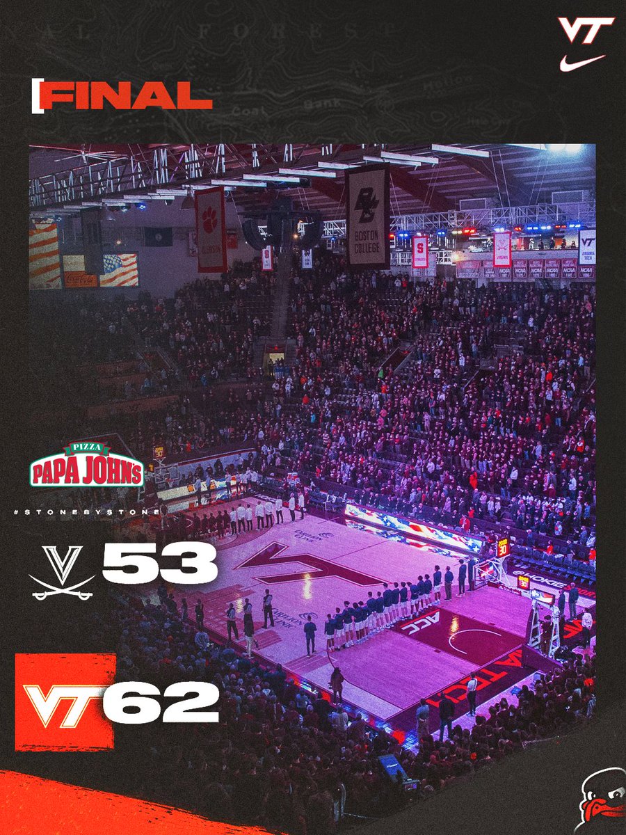 HokiesMBB's tweet photo. 𝐎𝐔𝐑 𝐒𝐓𝐀𝐓𝐄. 𝐎𝐔𝐑 𝐇𝐎𝐌𝐄.
 
( » @PapaJohns)

#StoneByStone | #Hokies 🦃 https://t.co/BRcmP2tnxS