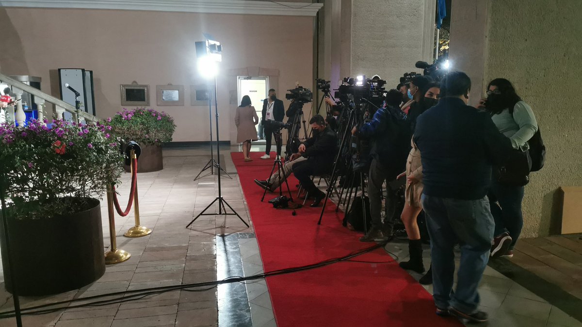 Casa de gobierno a esta hora