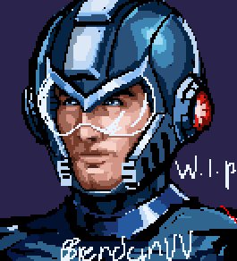 BrendanVV's tweet image. Megaman W.I.P
Experimenting with combining comic and pixel art
Art done in #aseprite
Discord
discord.gg/Dr4QcaeP3d
#ドット絵 #IndieGameDev #IndieArtist #wip #aseprite #pixelart #pixelartist #videogames #retrogaming #supersmashbros #retro #gamedev #comic #ロックマン #CAPCOM