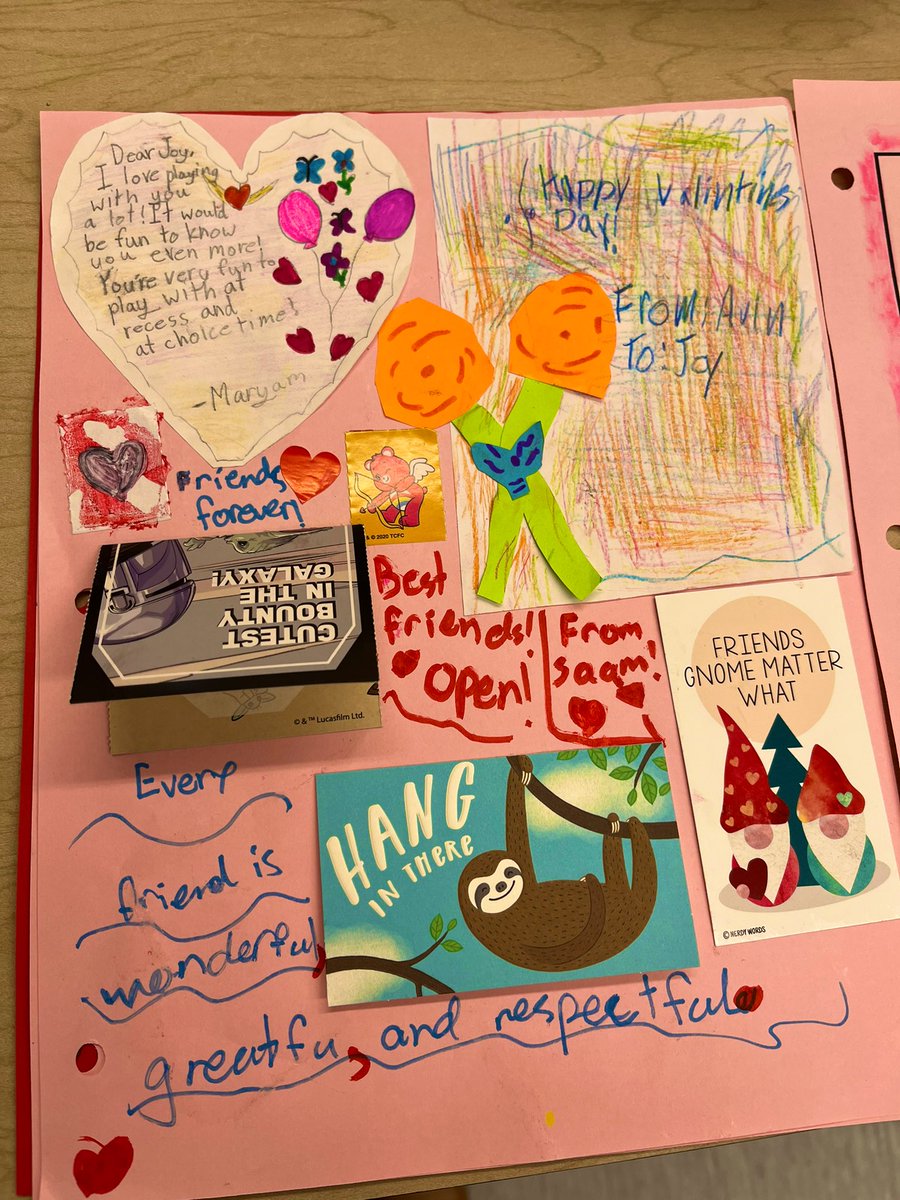 MsSpicerteaches's tweet photo. We had a wonderful Valentine’s Day playing kindness themed games, making scrapbooks out of our cards, and having our class party 💖. Valentine’s Day is such a great time to learn about puns and word play. https://t.co/5eHToaJXoS