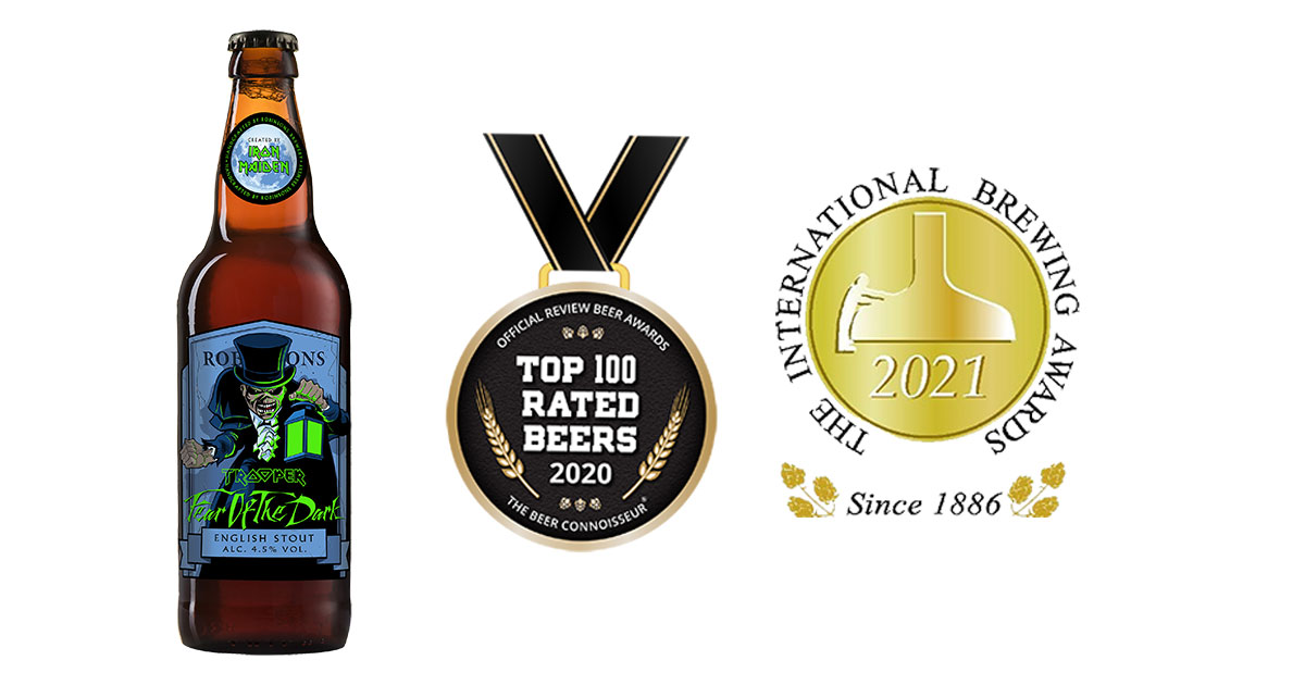 Happy to report that Trooper Fear of the Dark picked up GOLD at the International Brewing and Cider Awards as well as being named among the Top 100 Beers of the Year by @beerconnoisseurmag.  #UpTheIrons #TooperBeer