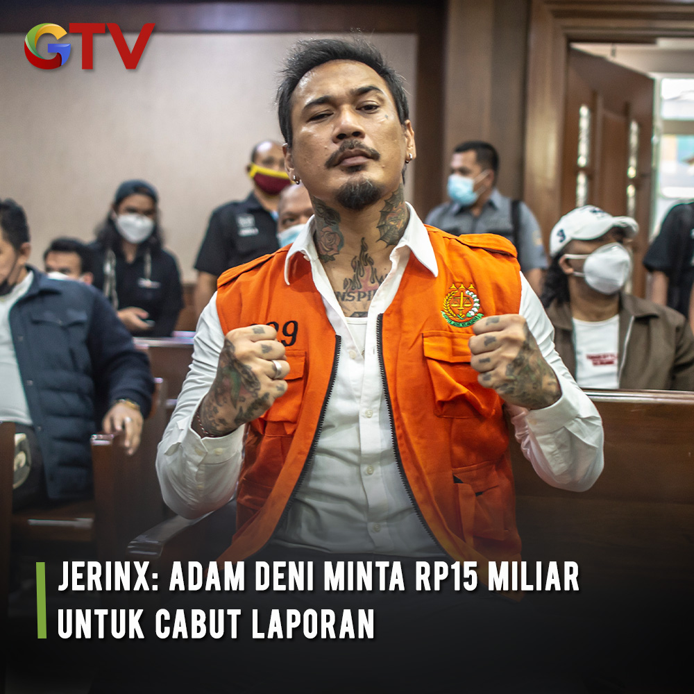 GTVID_News's tweet image. I Gede Aryastina alias Jerinx SID menceritakan momen mediasinya dengan Adam Deni terkait kasus pengancaman via telepon. 

Selengkapnya instagram.com/p/CZ-tbIuqtom/

📸: ANTARA FOTO/Muhammad Adimaja

#GTVNews #Jerinx #AdamDeni #Sidang #Mediasi #SidangJerinx #JerinxvsAdamDeni