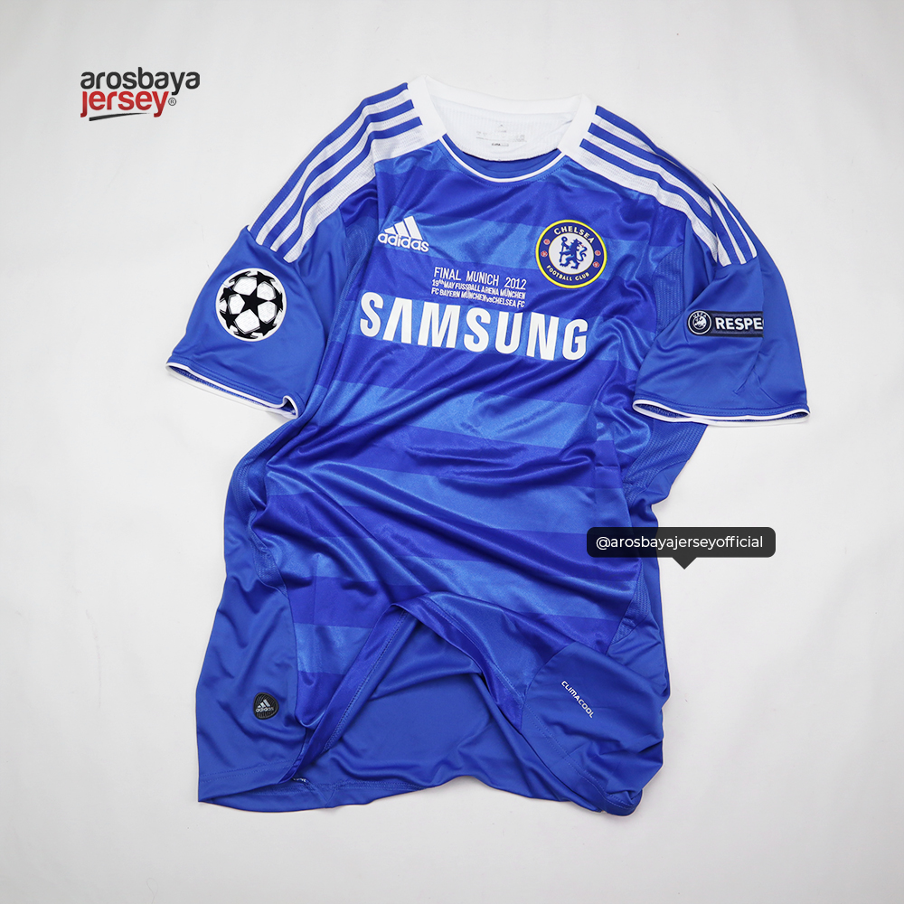 FC Chelsea 2012 Champions League final jersey shirt