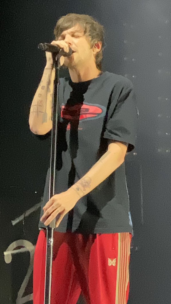 Os olhinhos fechados, a mão no microfone, a borboleta na calça 🤏🏻🥺 #LTWTPittsburgh 

via tbslromantics