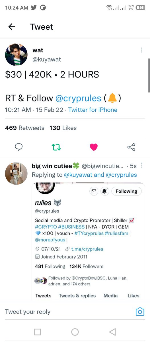 _kuyajake's tweet photo. @kuyawat @cryprules https://t.co/9M34RNoZBW