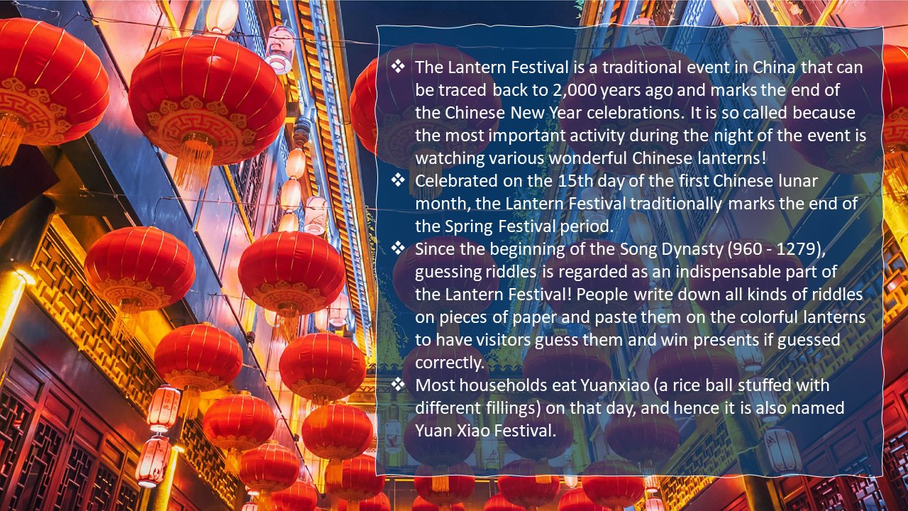 15 Facts About Chinese New Year