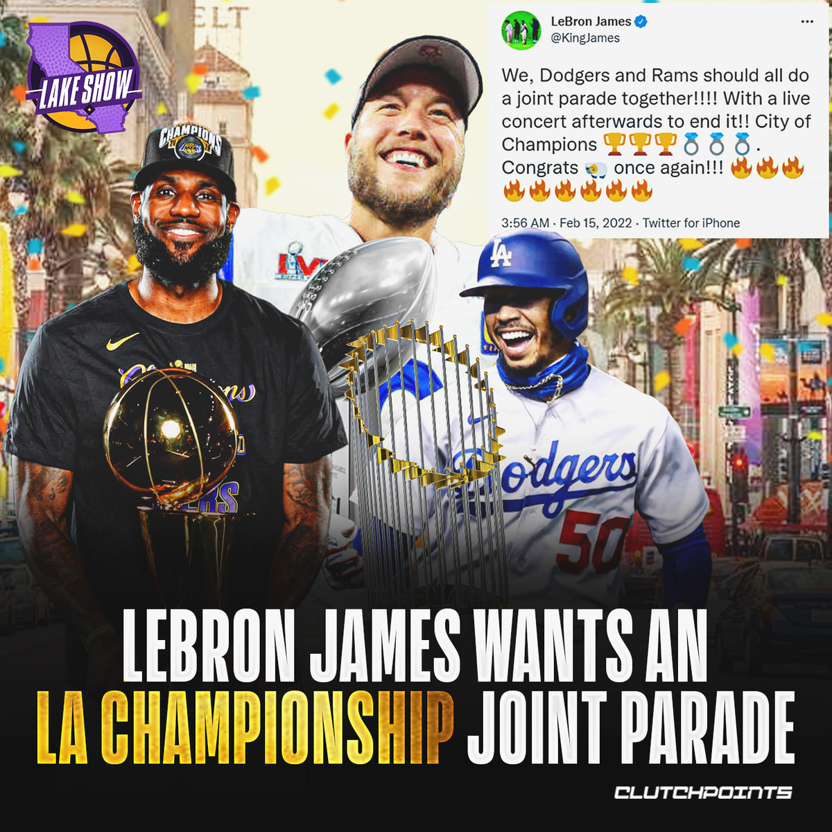 Dodgers Lakers Champions 2025