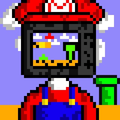 RealCryptoTVZ's tweet photo. @Lilimpcutie Thank you for the opportunity! Hope you like it, super mario theme'd cryptoTV https://t.co/Z6m6Hxh5en