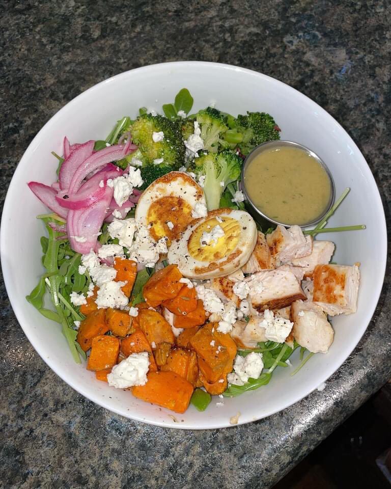 TCHAtmore's tweet photo. Our salad bowl special for the week: The Green Goddess bowl with a lemon tahini dressing! And our new charcuterie boards are superb! Also trying  some new Mocktails for a special drink twist!

❤️❤️❤️❤️❤️❤️❤️❤️❤️☕️☕️☕️☕️☕️☕️☕️☕️☕️ https://t.co/647sVNMncY