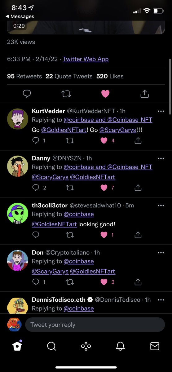 GoldiesNFTart's tweet image. the love in the comments though 😂 @ScaryGarys let’s go! thank you all for the support fr fr ✊🏽 man we got a strong community 💯🧟‍♂️
