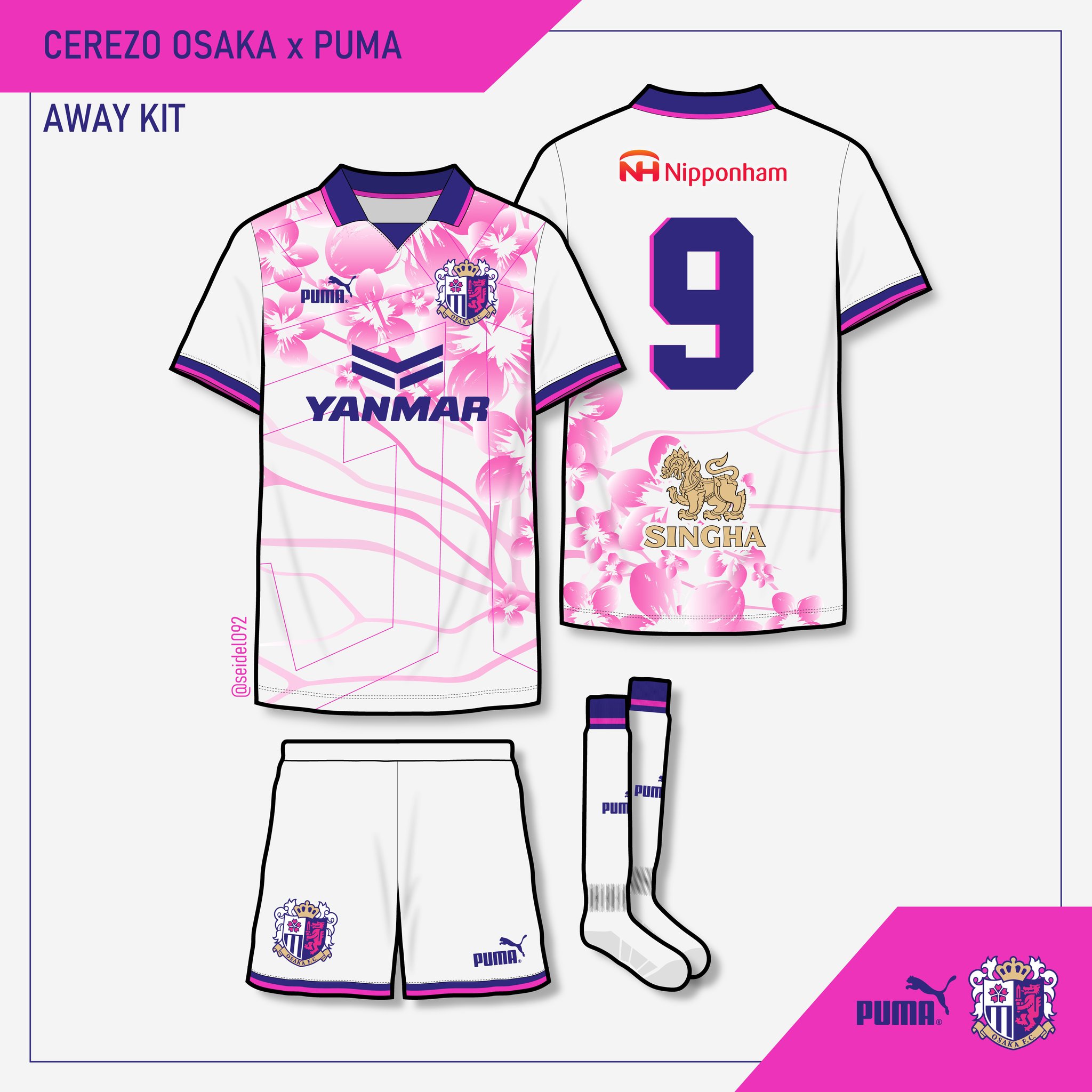 Cerezo Osaka Puma シャツ 黒/ピンク グッズ】オンラインストア新商品販売のお知らせ | セレッソ大阪