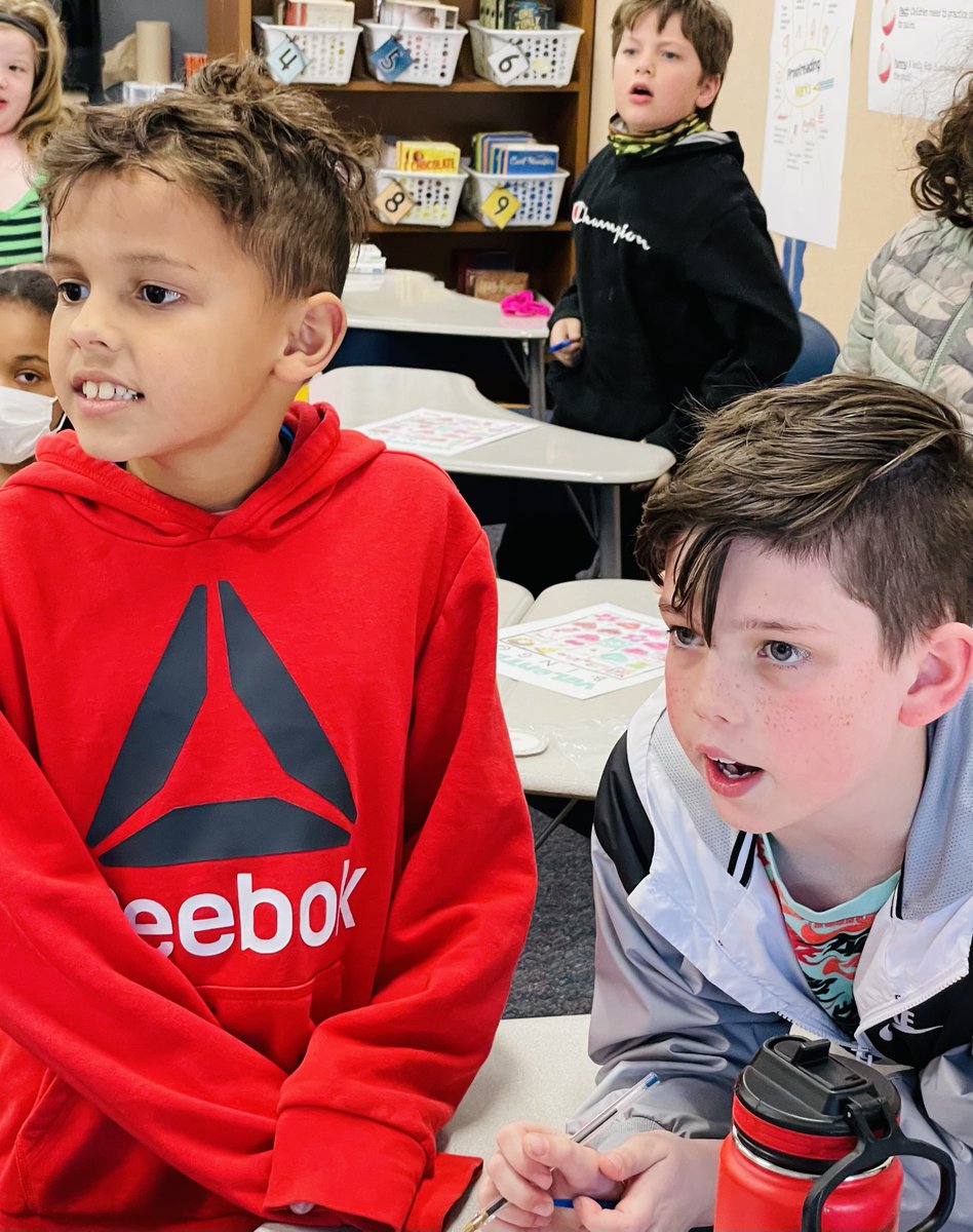 Today we played an intense game of Valentine’s BINGO. After 40 nail-biting minutes, we finally had a pair of winners! #mckgo <a href="/GlenOaksES/">Glen Oaks Elementary</a> #TheGlenOaksWay #MyMISD